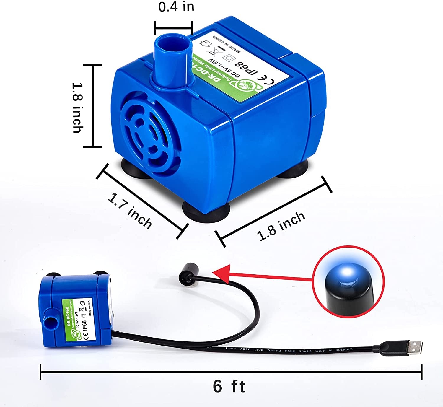 cat-water-fountain-pump-pet-water-fountain-pump-replacement-pump-dr-dc160-motor-for-for-round-cubic-flower-cap-cat-fountain