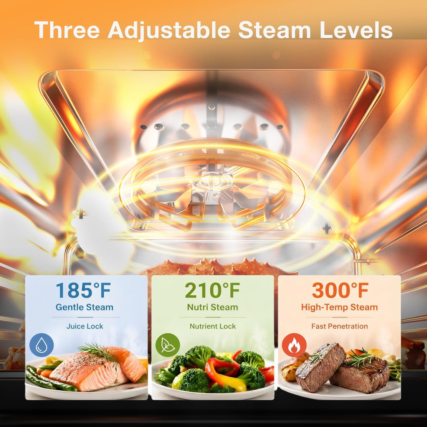 23qt-countertop-convection-steam-oven-air-fryer-toaster-oven-combo-combines-steam-cooking-air-frying-and-baking-with-30-presets-and-steam-self-clean-function-touchscreen-control-green
