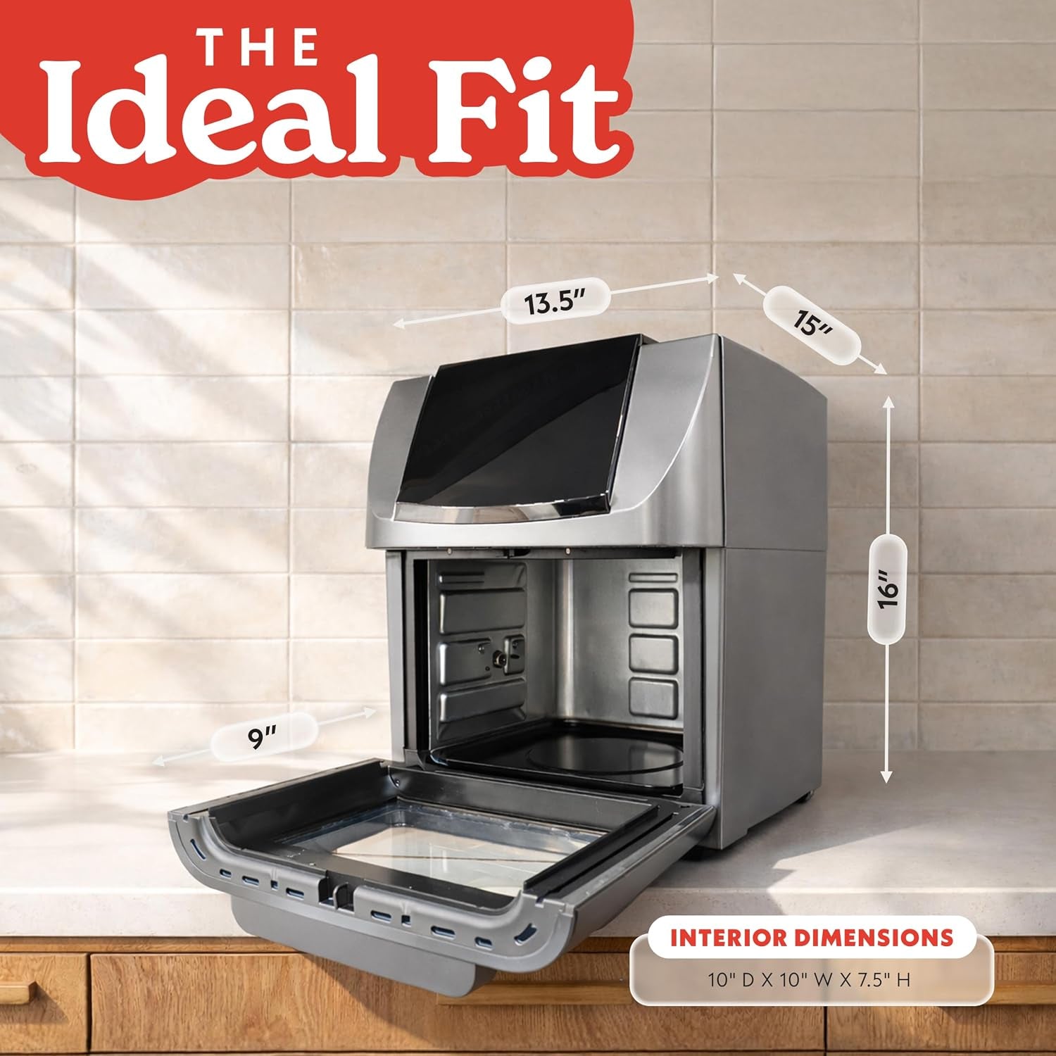 air-fryer-14-qt-all-in-one-rotisserie-oven-with-digital-display-12-presets-roast-bake-broil-dehydrate-dishwasher-safe-accessories-stainless-steel