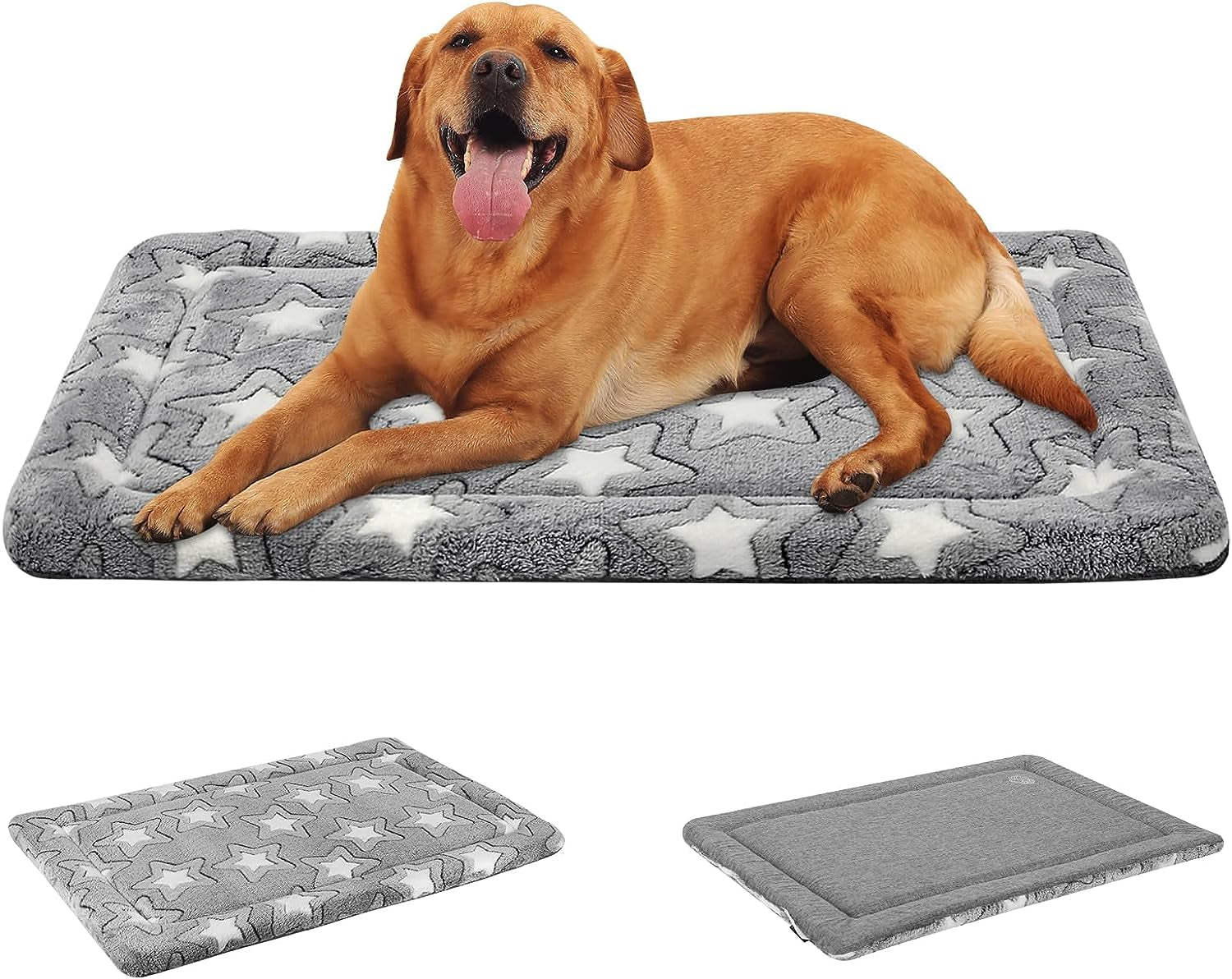 empsign-dog-crate-pad-for-42x28-dog-crate-star-pattern-grey-reversible-kennel-mat-cool-warm-machine-washable-cozy-star-pattern-sleeping-pad-all-season-pet-bed