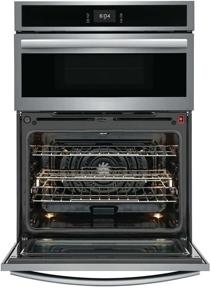 Gallery 30 in Electric Built-In Wall Oven & Microwave Combination W/Total Convection, Smudgeproof Black Stainless Steel6