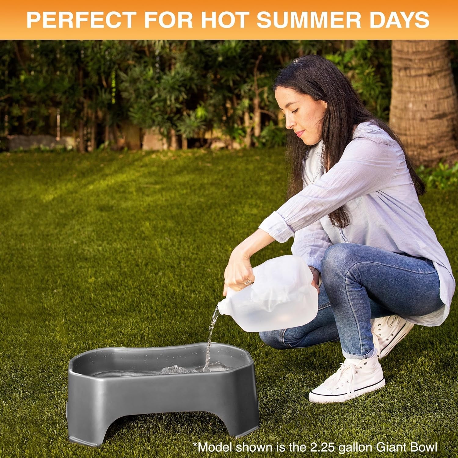 neater-pet-brands-extra-large-water-bowl-for-dogs-outdoor-dog-water-bowl-1-25-gallon-xl-capacity-big-trough-style-food-dish-for-indoors-or-outside-no-spill-large-dog-bowls-gunmetal-grey