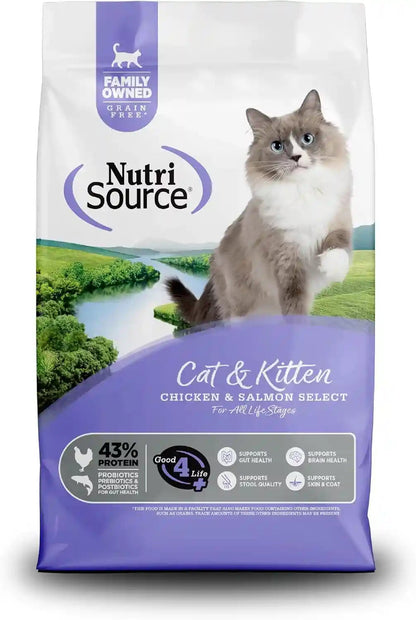 Nutrisource Grain Free Cat & Kitten Country Select, 4LB (Pack of 1)12