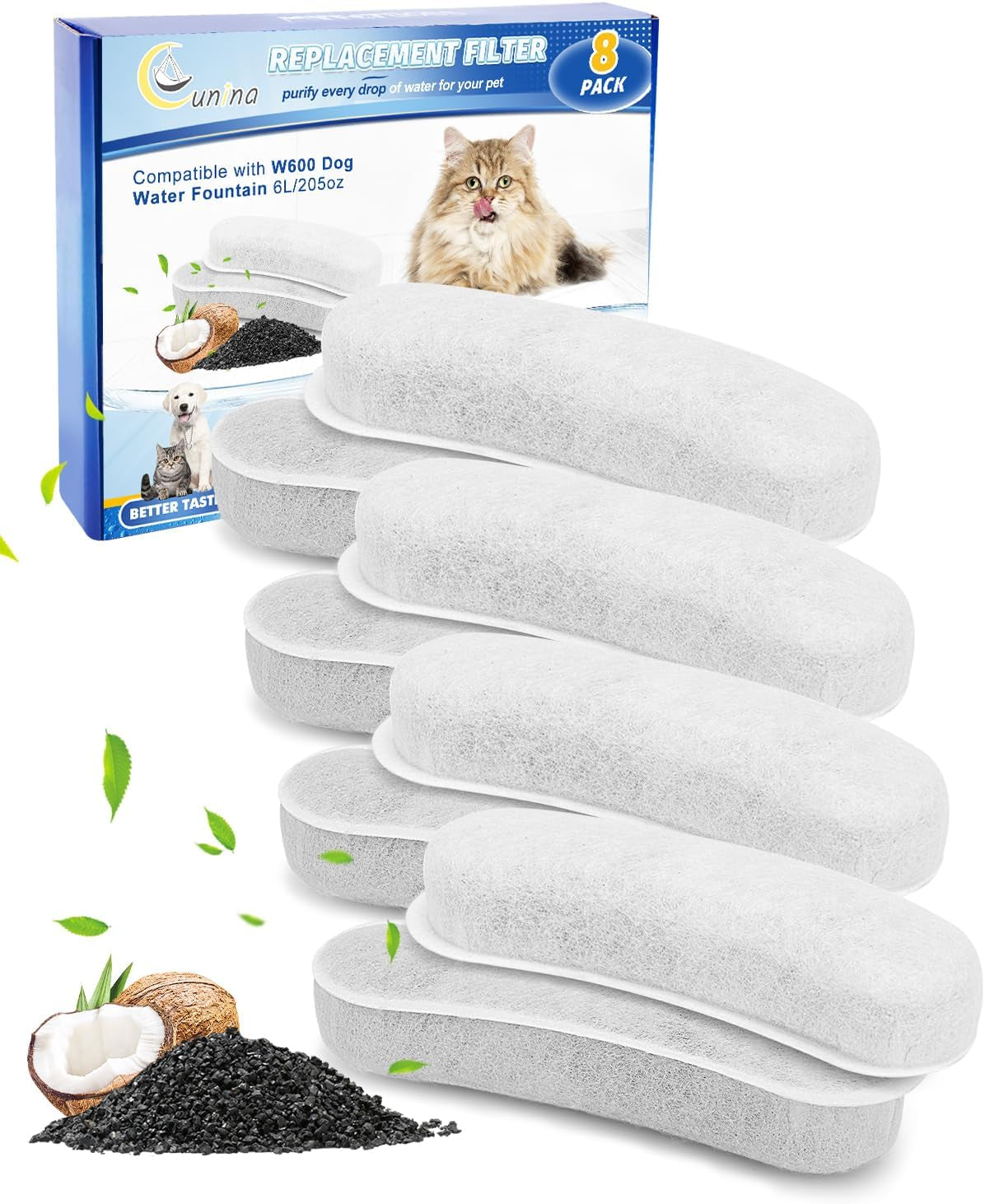 12-pack-dog-water-fountain-filters-replacement-compatible-with-w600-automatic-water-bowl-dispenser-pet-fountain-charcoal-filters-fit-for-205oz-6l-dog-fountain-bowl-for-large-dogs