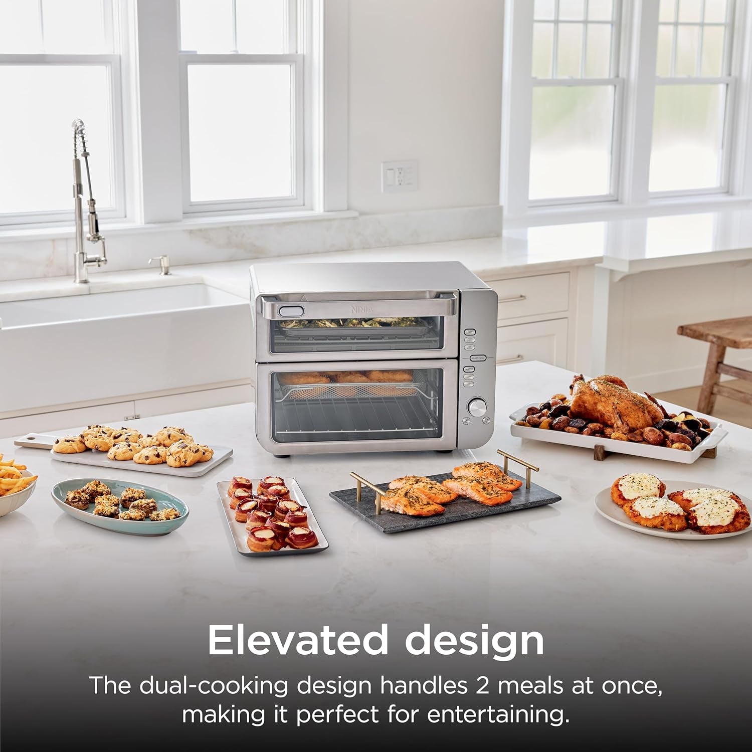 ninja-double-stack-xl-countertop-oven-12-in-1-stainless-steel-dct601-dualzone-smart-finish-flavorseal-fits-4-5-lb-chicken-6-lbs-wings-air-fry-bake-broil