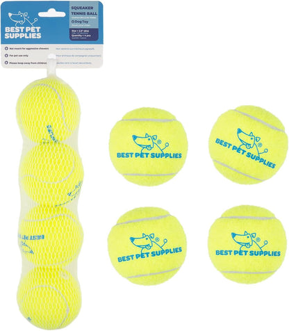 Best Pet Supplies Interactive Squeaky Dog Chew Toy, Ideal Dog Toys for Chewers, Small, Medium & Large Dogs, and Fetch Lovers - Crinkle Duck (Yellow), Large24