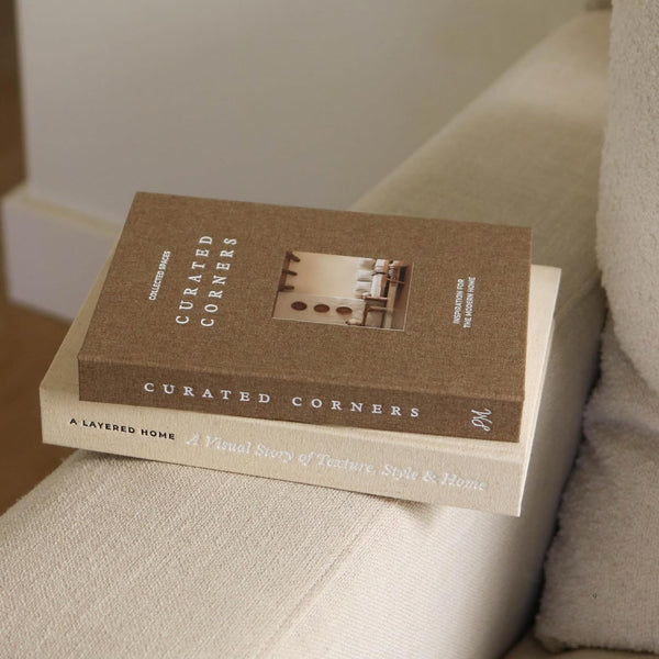 Decorative Books for Home Decor - 2 Linen Fake Books for Decorating Shelf | Faux Book Box Set for Hidden Storage and Decoration - Neutral Coffee Table Book for Any Home Aesthetic, Bookshelf, Shelves9