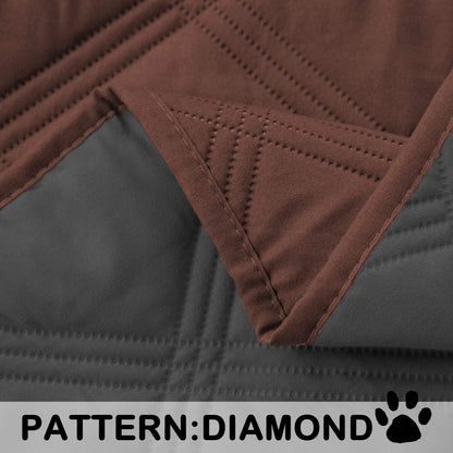 SUNNYTEX Waterproof & Reversible Dog Bed Cover Sofa, Couch Cover Furniture Protector for Pets(68 * 82")2