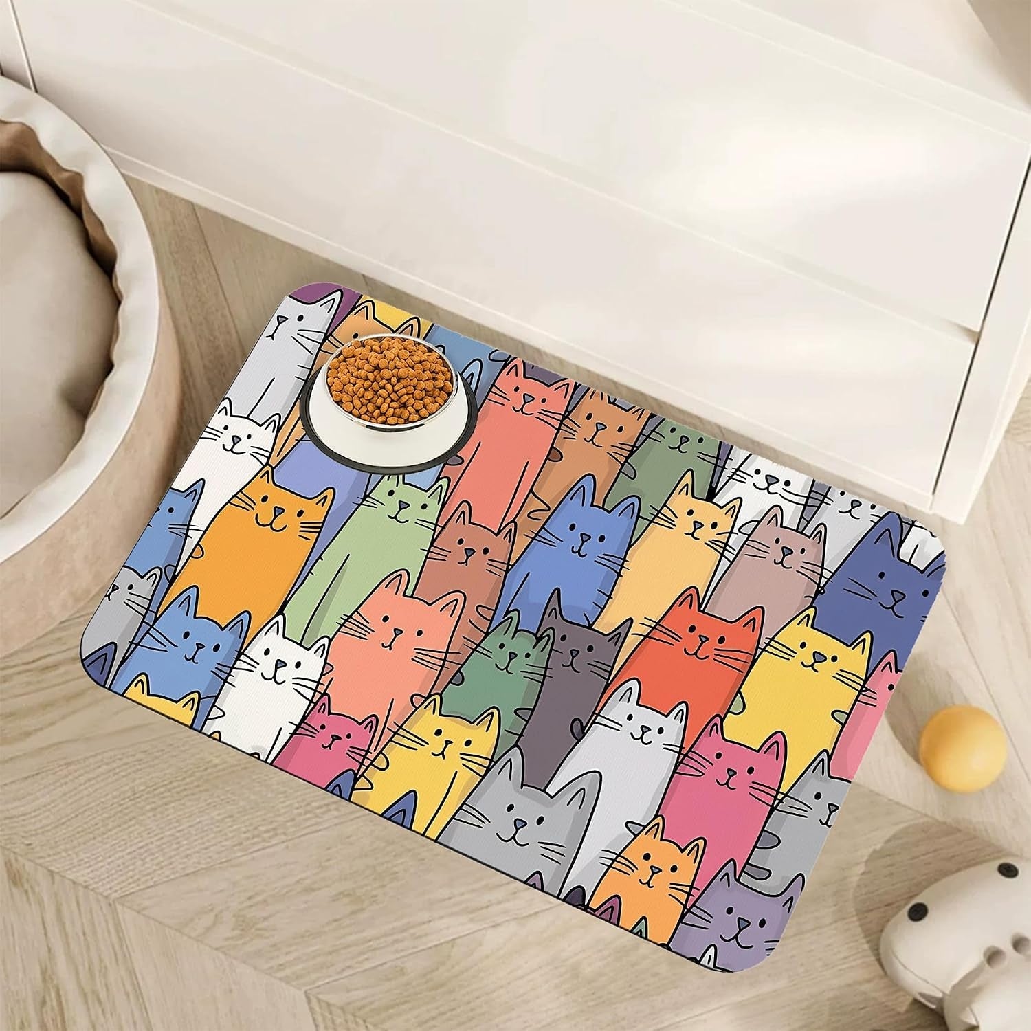 marble-dog-cat-food-mat-blue-teal-turquoise-gold-absorbent-pet-feeding-mat-with-rubber-backing-non-slip-water-bowl-placemat-indoor-pet-accessories-supplies-12x20