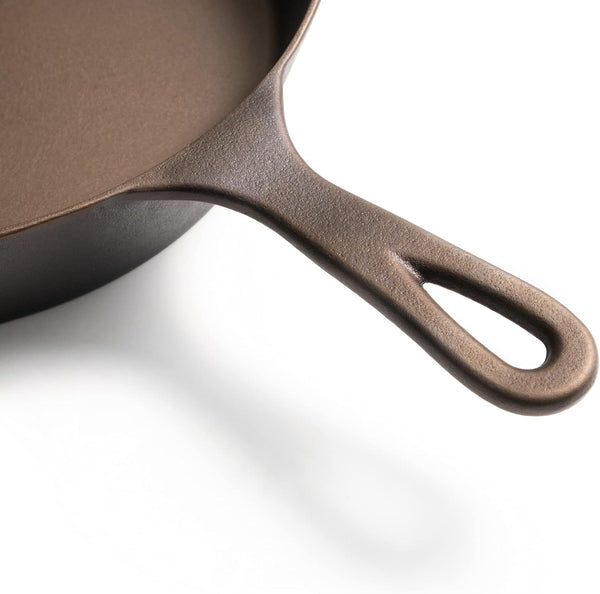 Lightweight Cast Iron Skillet - 10.5” Pre-Seasoned Frying Pan Made in USA4