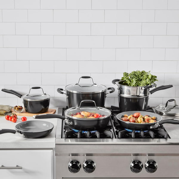 , 11-Pc Intermix™ Ceramic Nonstick Set, 59SB-11BK2