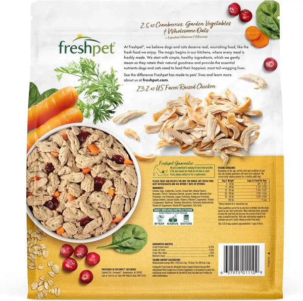 Freshpet Fresh from the Kitchen, Healthy & Natural Dog Food, Chicken Recipe, 1.75Lb3