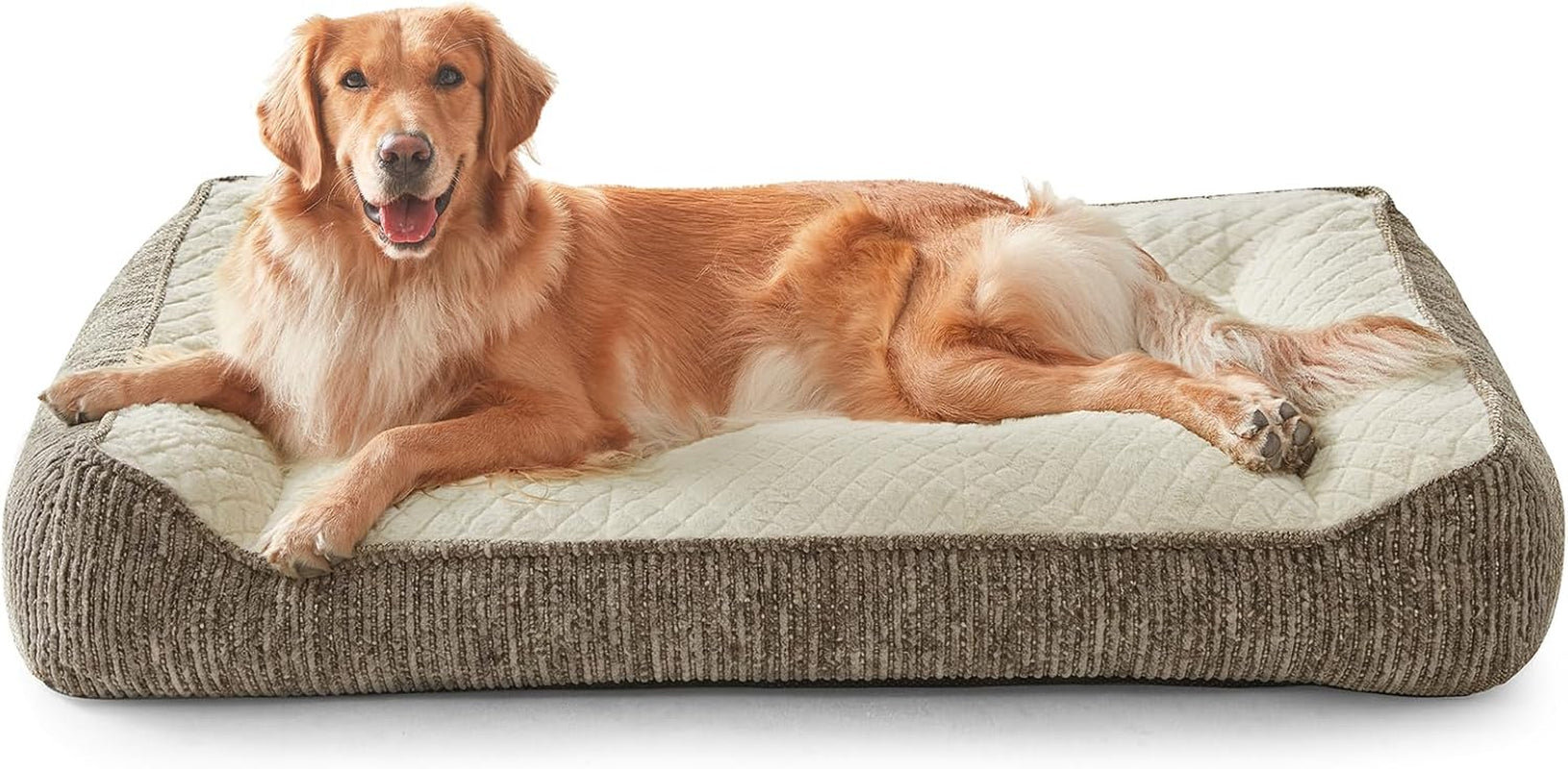 joejoy-xl-orthopedic-dog-bed-for-large-dogs-extra-thick-foam-pet-bed-sofa-bolster-sides-large-sized-dog-couch-bed-with-removable-washable-cover-non-slip-bottom-grey-42x30