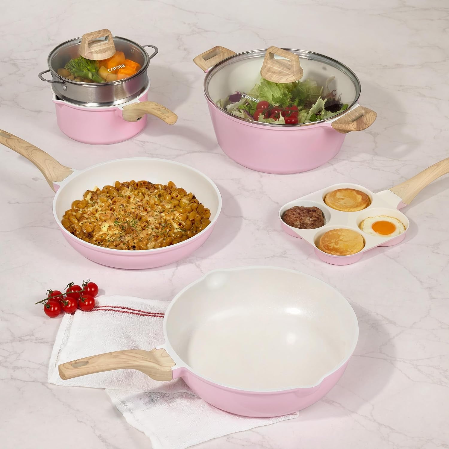 21pcs-ceramic-cookware-set-pots-and-pans-set-pink-non-toxic-healthy-kitchen-set-all-stovetop-compatible-easy-clean-even-heating-pfas-free