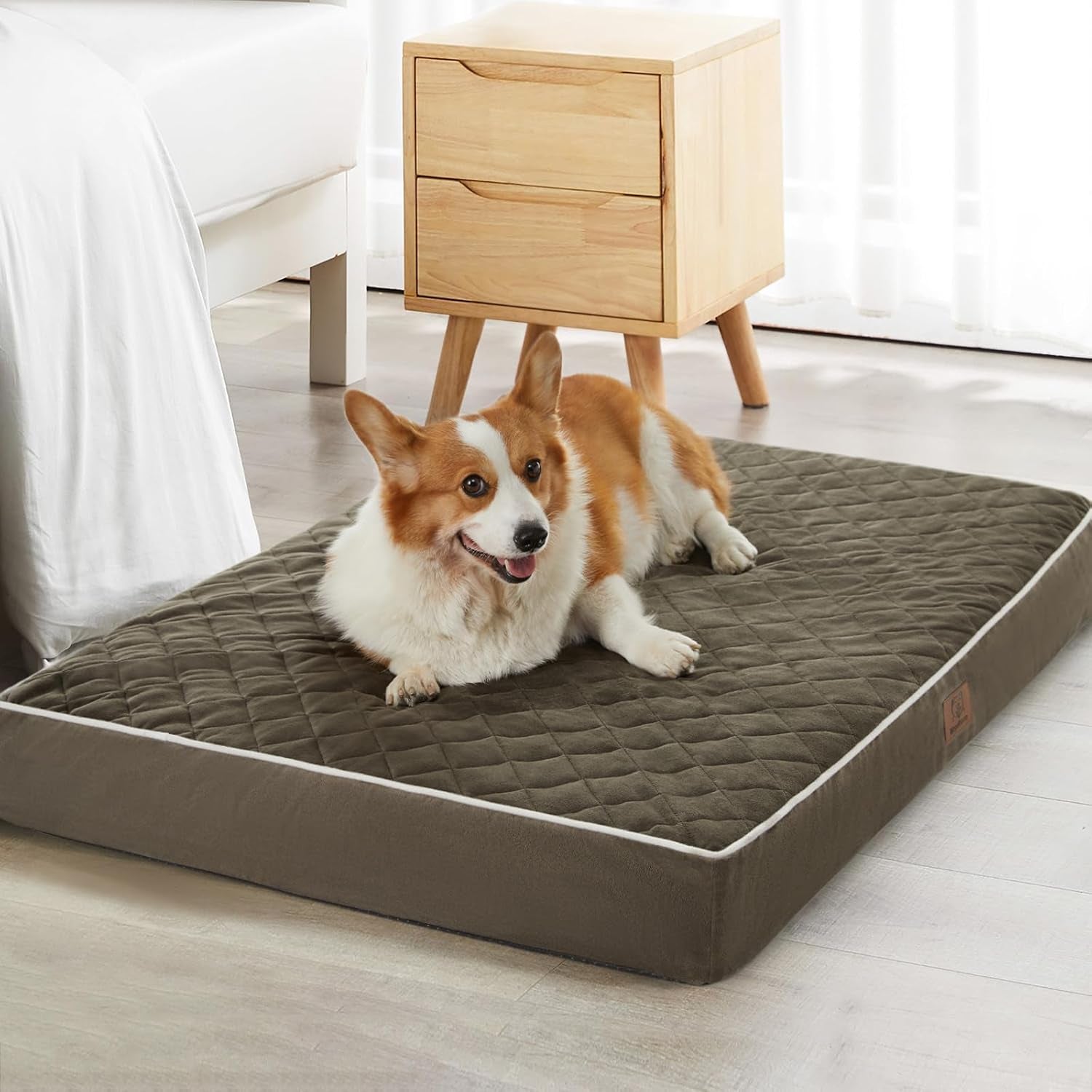 wnpethome-orthopedic-waterproof-extra-large-senior-dogs-bed-for-comfy-sleeping-with-removable-washable-cover-multi-needle-quilting-xl-crate-bed-for-large-sized-dog-relax-light-grey