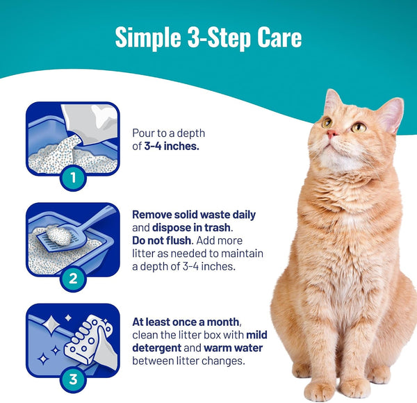 Cat'S Pride Premium Lightweight Clumping Litter: Complete Care - up to 10 Days of Powerful Odor Control - Hypoallergenic - Multi-Cat, Unscented, 18 Pounds9