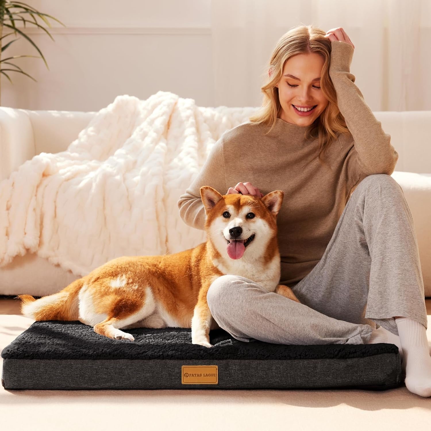 patas-lague-orthopedic-dog-bed-large-sized-dog-36x24-soft-waterproof-egg-crate-foam-medium-pet-crate-beds-mat-with-removable-washable-cover-and-non-slip-bottom-black