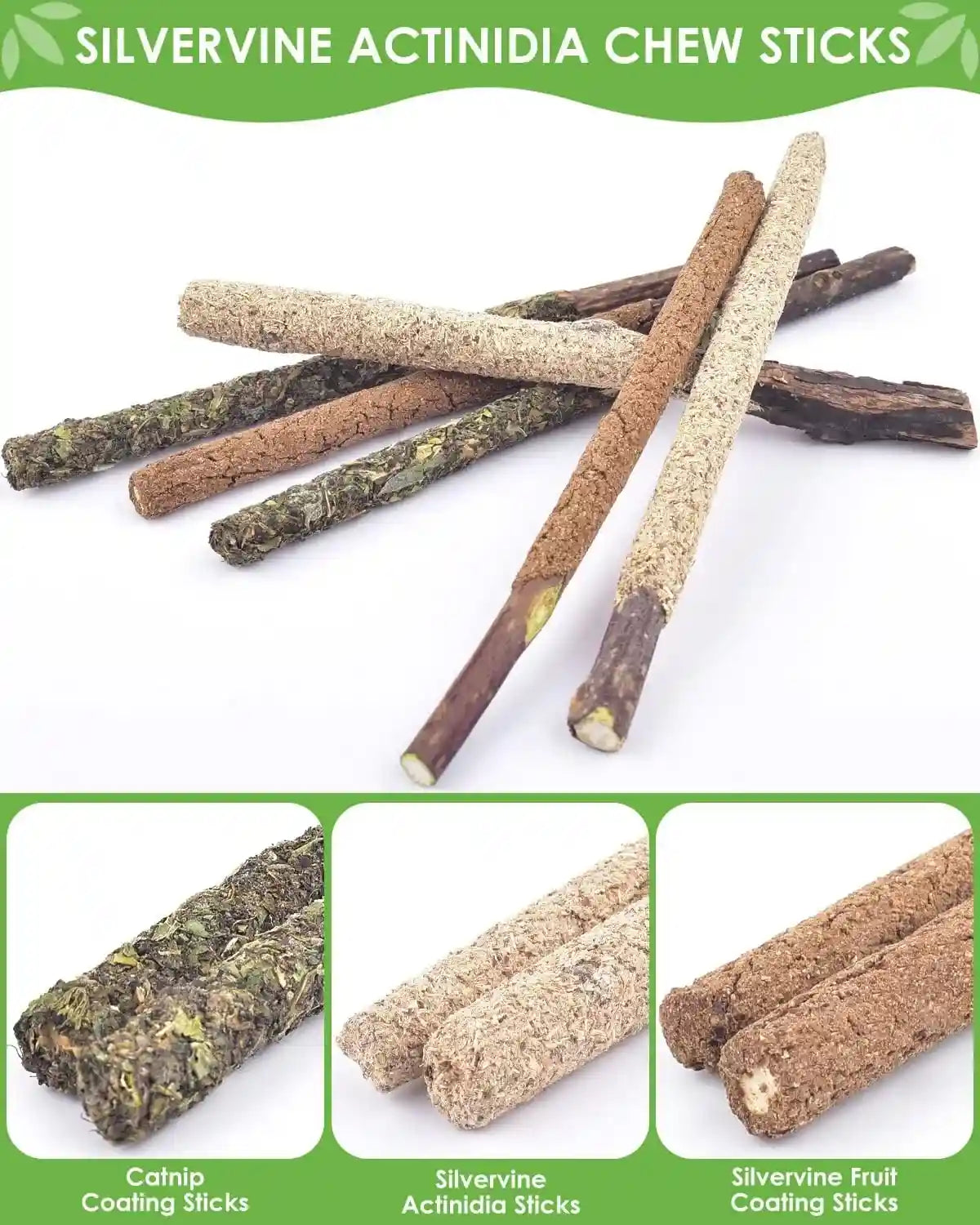 tindtop-catnip-chew-toys-for-cats-12-pack-natural-silvervine-sticks-for-kittens-teeth-cleaning-matatabi-dental-care-increase-appetite-calm-cat-anxiety-and-stress-cat-dental-toy