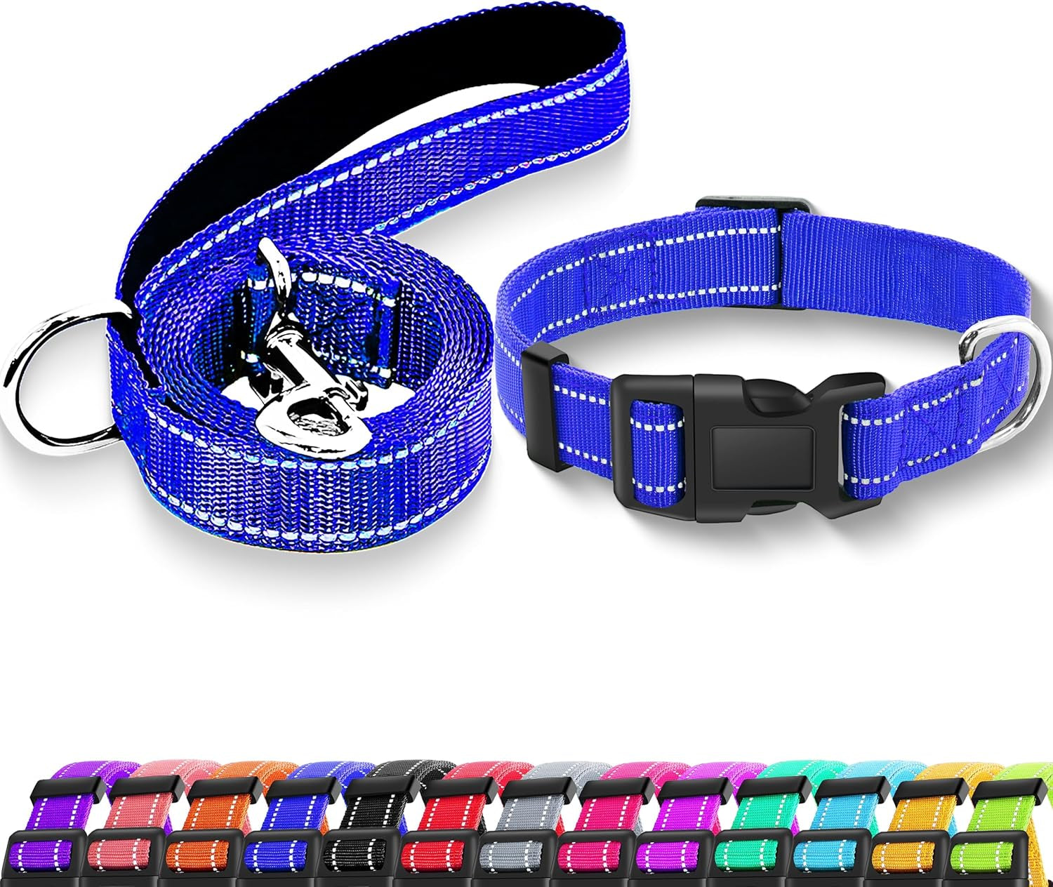 reflective-dog-collar-with-safety-locking-buckle-adjustable-soft-breathable-nylon-collars-for-small-medium-and-large-dogscollar-leash-xs-width-5-8-turquoise-adjustable-soft-breathable-nylon-collars-for-small-medium-and-large-dogs-xs-width-5-8-turquoise
