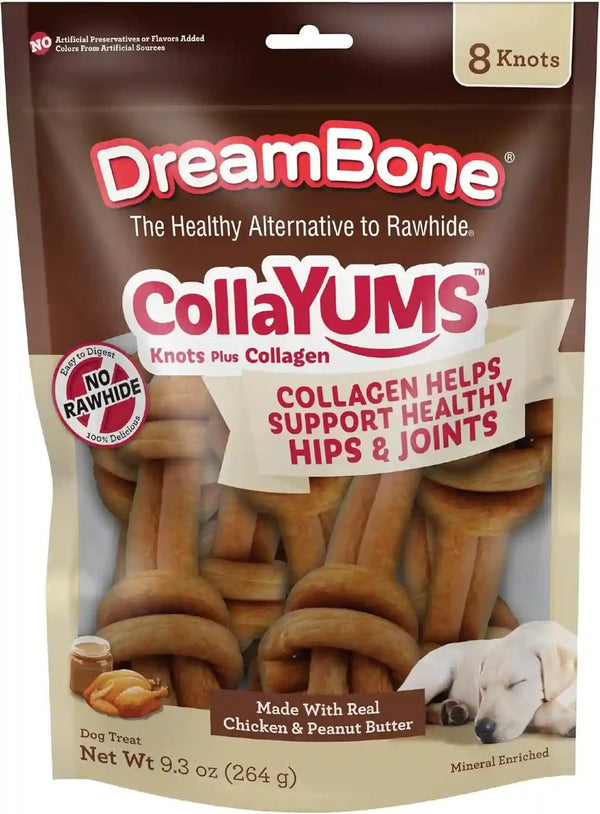 Dreambone Collayums Twists plus Collagen Chews for Dogs, 10 Count, Treat Your Dog to Rawhide-Free Chews Made with Chicken, Vegetables and Peanut Butter14