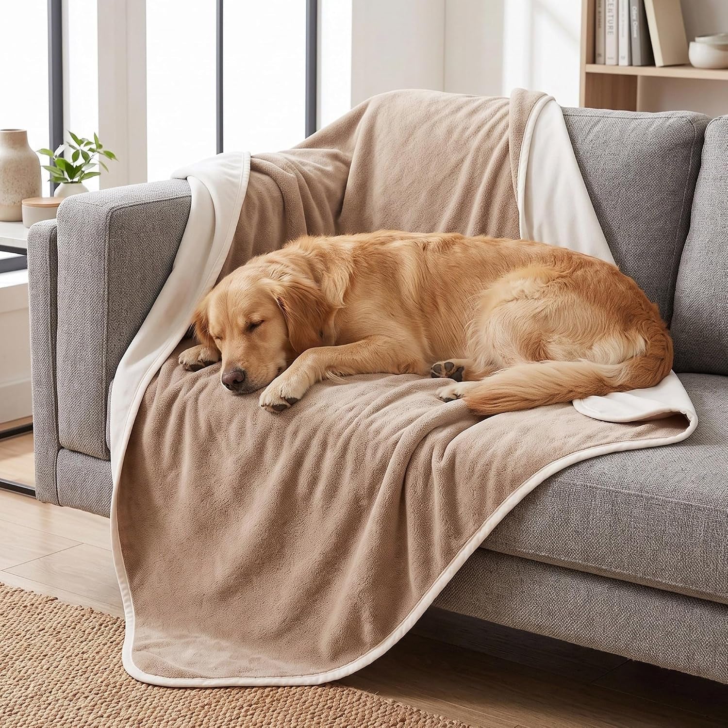waterproof-blanket-for-dogs-reversible-furniture-protector-tpu-leak-proof-liner-soft-velvet-flannel-pet-throw-machine-washable-for-couch-and-bed-52-x-82-beige-khaki