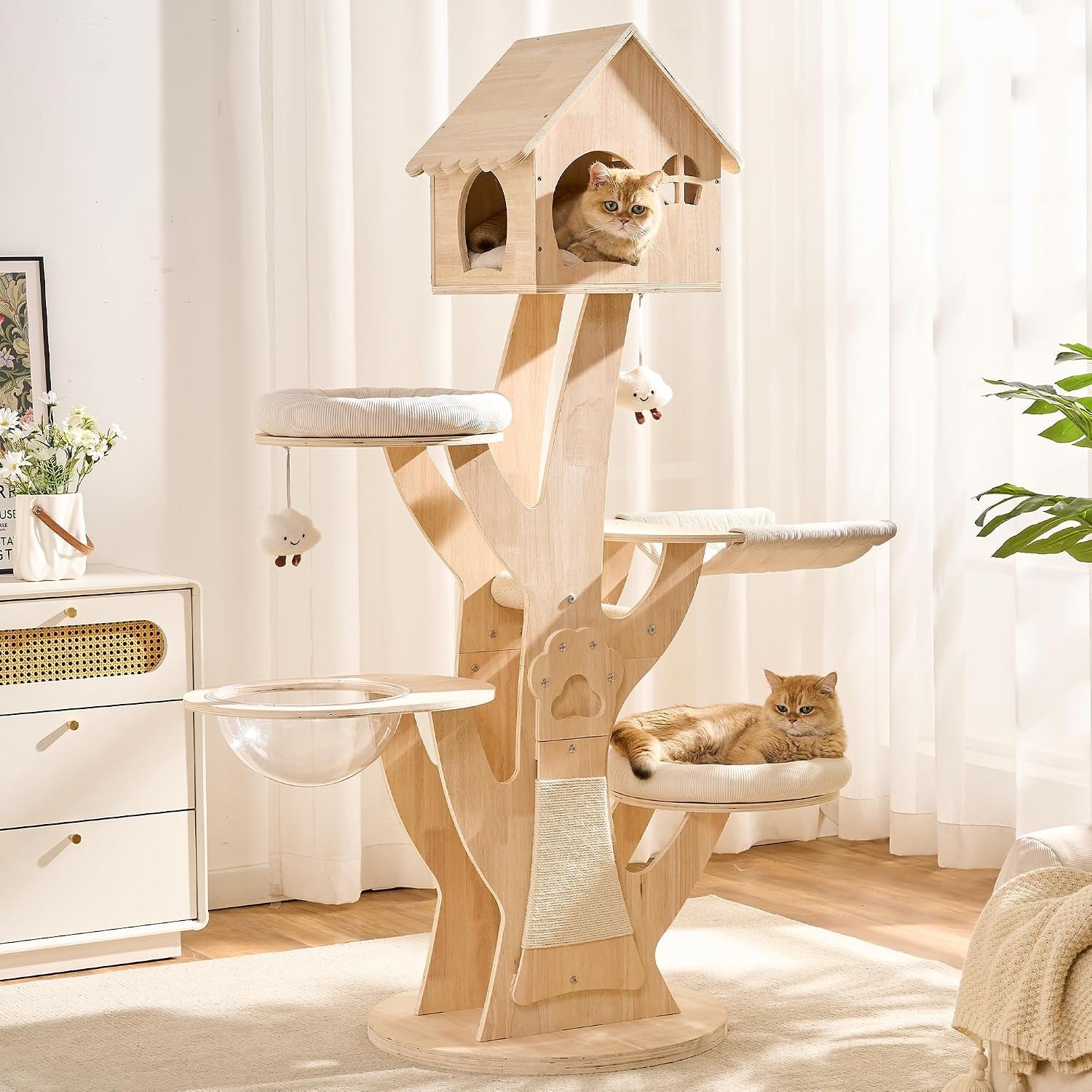50-modern-cat-tree-for-indoor-cats-small-to-medium-solid-wood-cat-tower-with-sisal-scratching-posts-cat-scratcher-cardboard-cozy-cat-beds-hidden-cat-condo-multi-level-cat-furniture