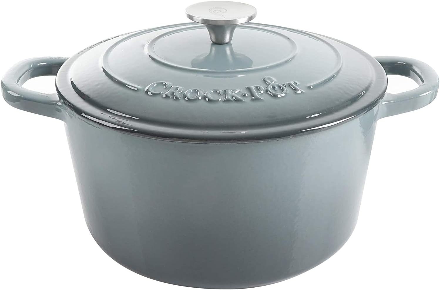 crock-pot-artisan-5-quart-round-enameled-cast-iron-dutch-oven-slate-gray-heavy-duty-cookware-for-slow-cooking-roasting-baking-with-lid