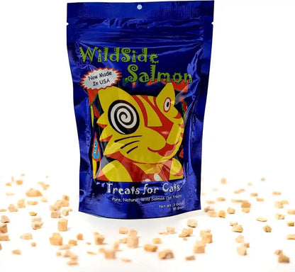 Wildside Salmon Cat Treats - 3 Oz5