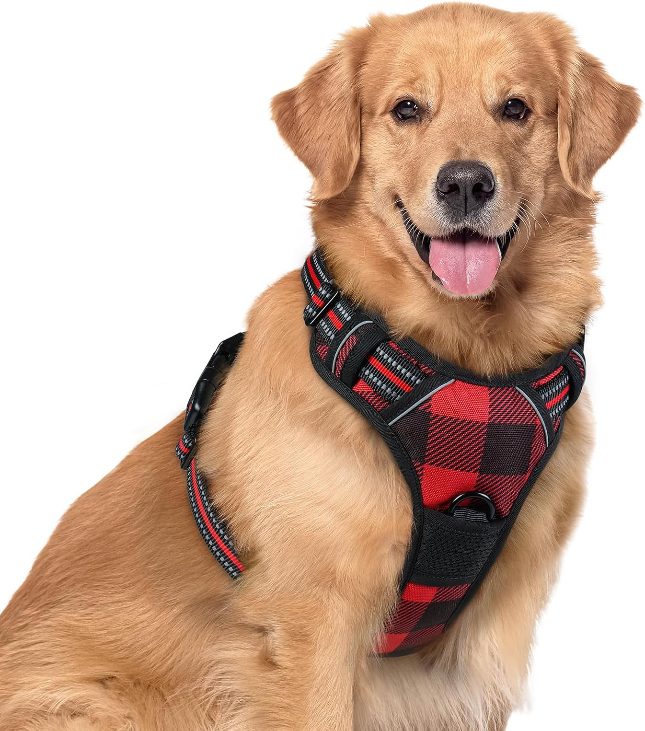 rabbitgoo-dog-harness-no-pull-for-large-dogs-with-2-leash-clips-pet-vest-no-choke-with-handle-adjustable-soft-padded-reflective-easy-control-for-walking-black-large