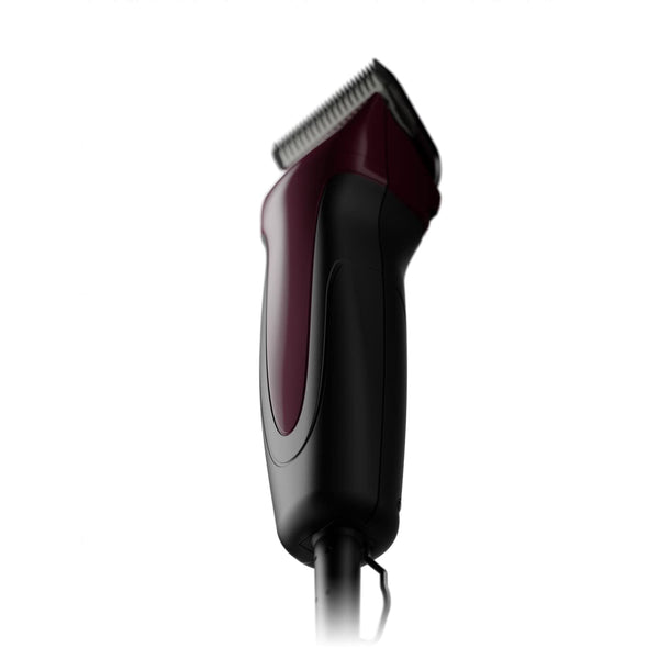 Andis 68530 Excel 5-Speed Detachable Blade Clipper Kit, Burgundy | 5-Speed Rotary Motor with New Blade Drive Technology, Soft-Grip Anti-Slip Dog Grooming Clipper5