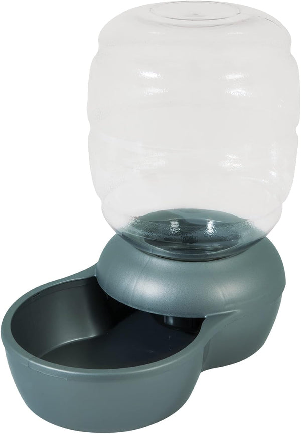 Petmate Replendish Feeder Automatic Cat and Dog Feeder, Pearl Peacock Blue, 10 LB, Made in USA10