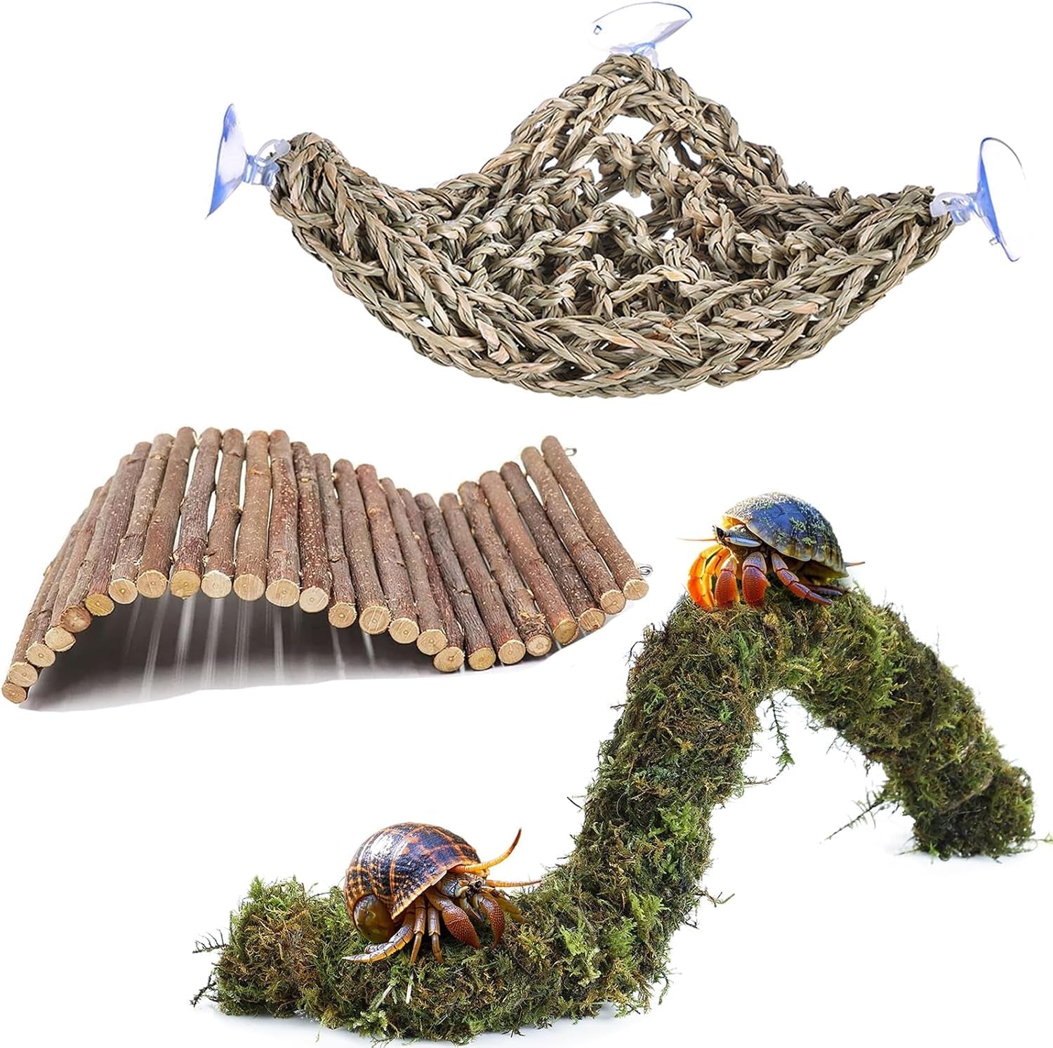 herccocci-hermit-crab-accessories-hermit-crab-toys-flexible-climbing-bridge-reptile-hammock-habitat-decor-for-hermit-crabs-leopard-geckos-crested-tortoise-snake