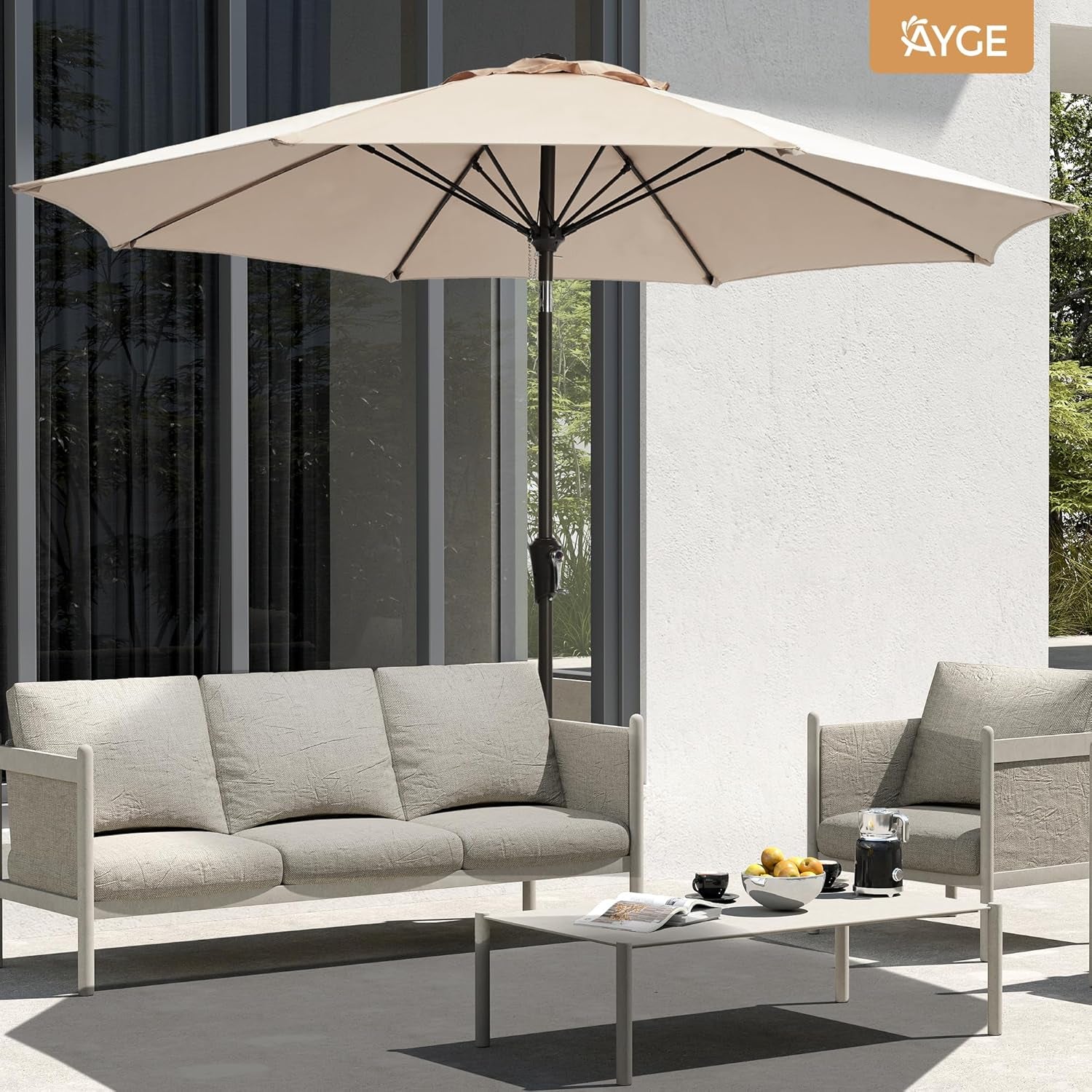 9-ft-patio-umbrella-outdoor-table-umbrella-fiberglass-frame-beige-9-ft-fiberglass-frame-crank-tilt-8-ribs-180g-uv50-canopy-wind-fade-resistant-suitable-for-patio-deck-pool-garden