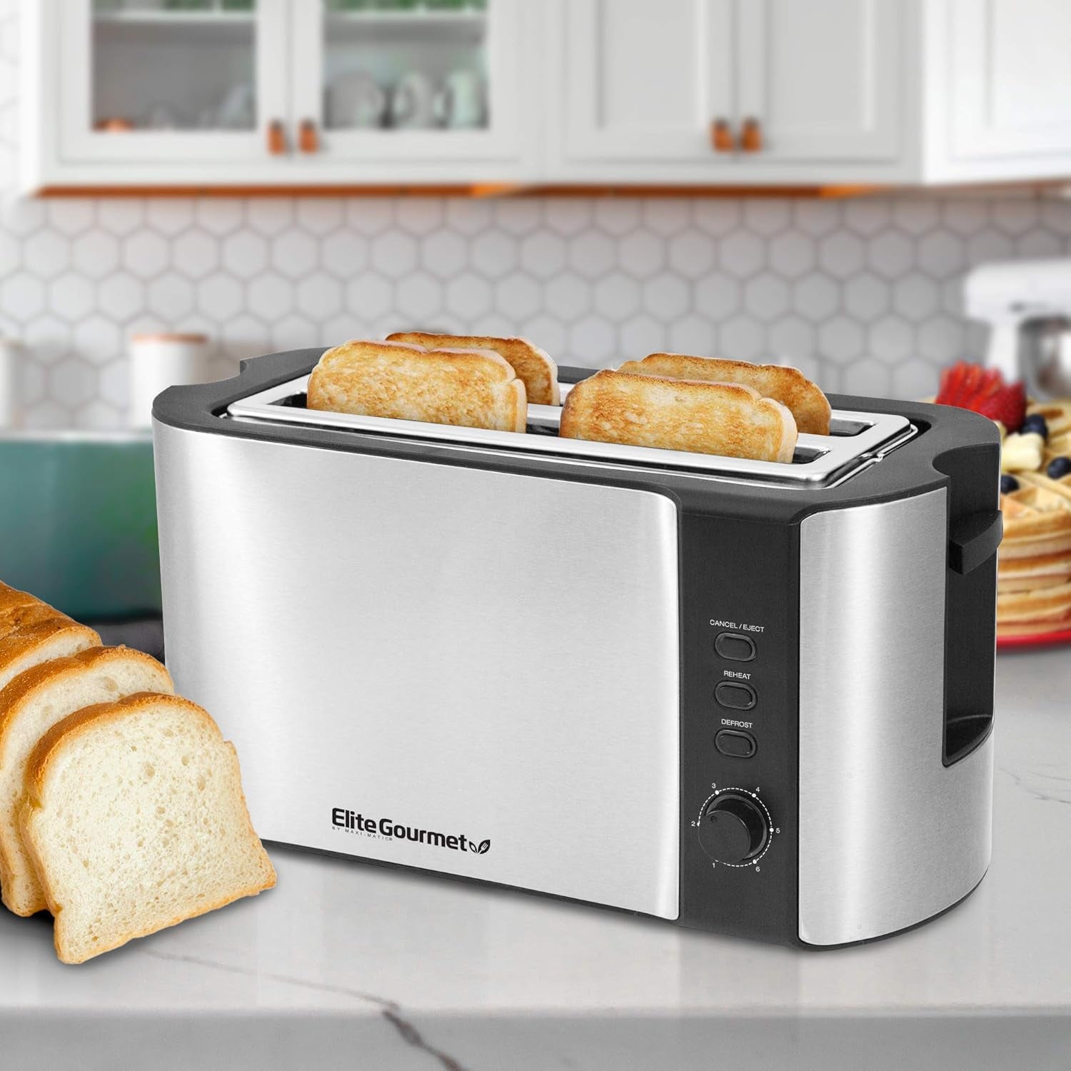 ect-3100-4-slice-long-slot-toaster-stainless-steel-extra-wide-slots-fit-bagels-sourdough-texas-toast-6-browning-settings-reheat-defrost-cancel-built-in-warming-rack