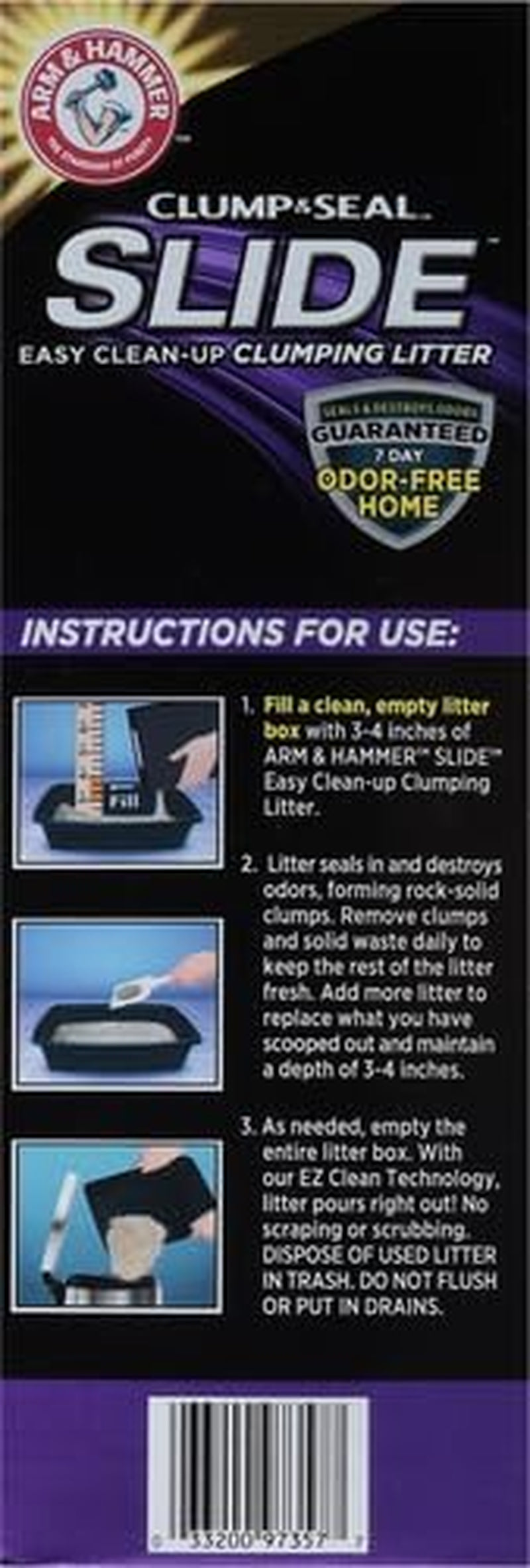 arm-hammer-slide-multi-cat-easy-clean-up-litter-19-lb-033200973577