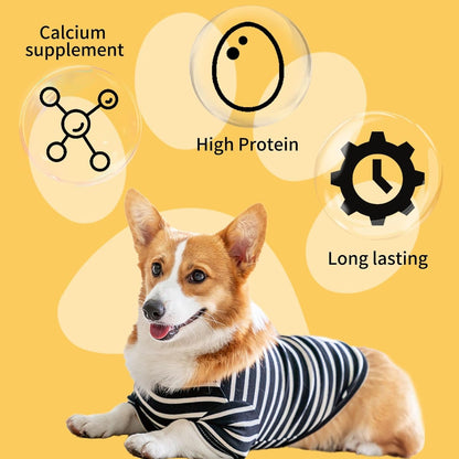 Dog Treats, Chicken Wrapped Beef Cartilage, Rawhide Free Dog Chews | Each 3–4 in Long Rawhide Free & Grain Free Dog Bones for Small Medium Large Dogs7