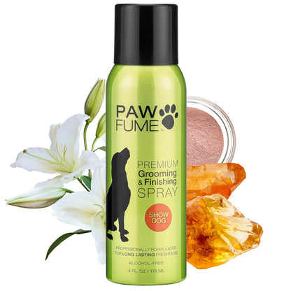 PAWFUME Dog Perfume Spray Long Lasting Scent for Grooming, Show Dog, 1-Pack – Keep Your Pup Fresh All Day – Hypoallergenic, Alcohol-Free, Detangling Formula – Moisturizing Pet Cologne Spray for Dogs1
