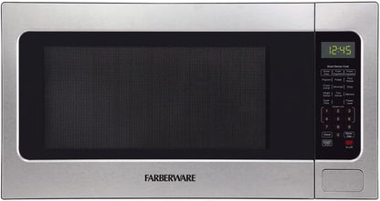 Professional, 1200-Watt 2.2 Cu. Ft. Microwave Oven with Green LED & Sensor Cooking, Brushed Stainless Steel, FMO22ABTBKC1