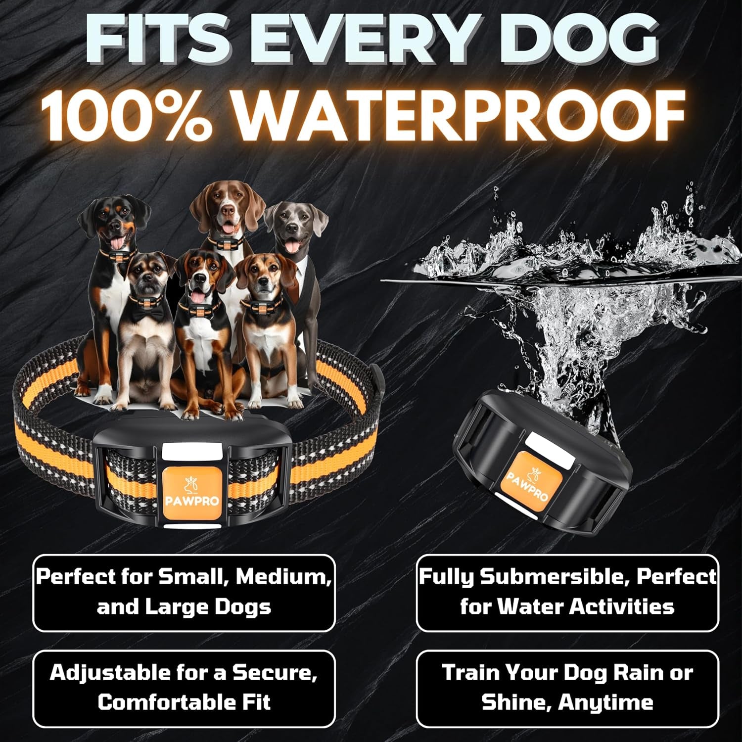 dog-shock-collar-with-remote-unmatched-4-mile-range-night-light-mode-training-guide-included-124-training-levels-4-modes-beep-vibration-shock-waterproof-rechargeable-fits-all-dogs-1-collar