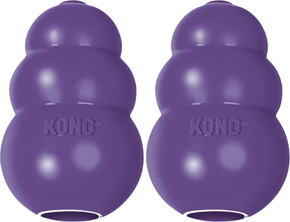 KONG Senior - Dog Toy with Gentle, Natural Rubber - Durable Dog Toy for Older Dogs - Use Treats with Stuffable Chew Toy - Treat Toy for Chewing & Fetching - for Large Dogs10