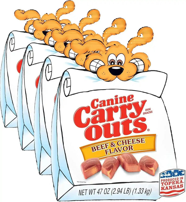 Canine Carry Outs Beef Flavor Dog Treats, 47 Ounce Bag13