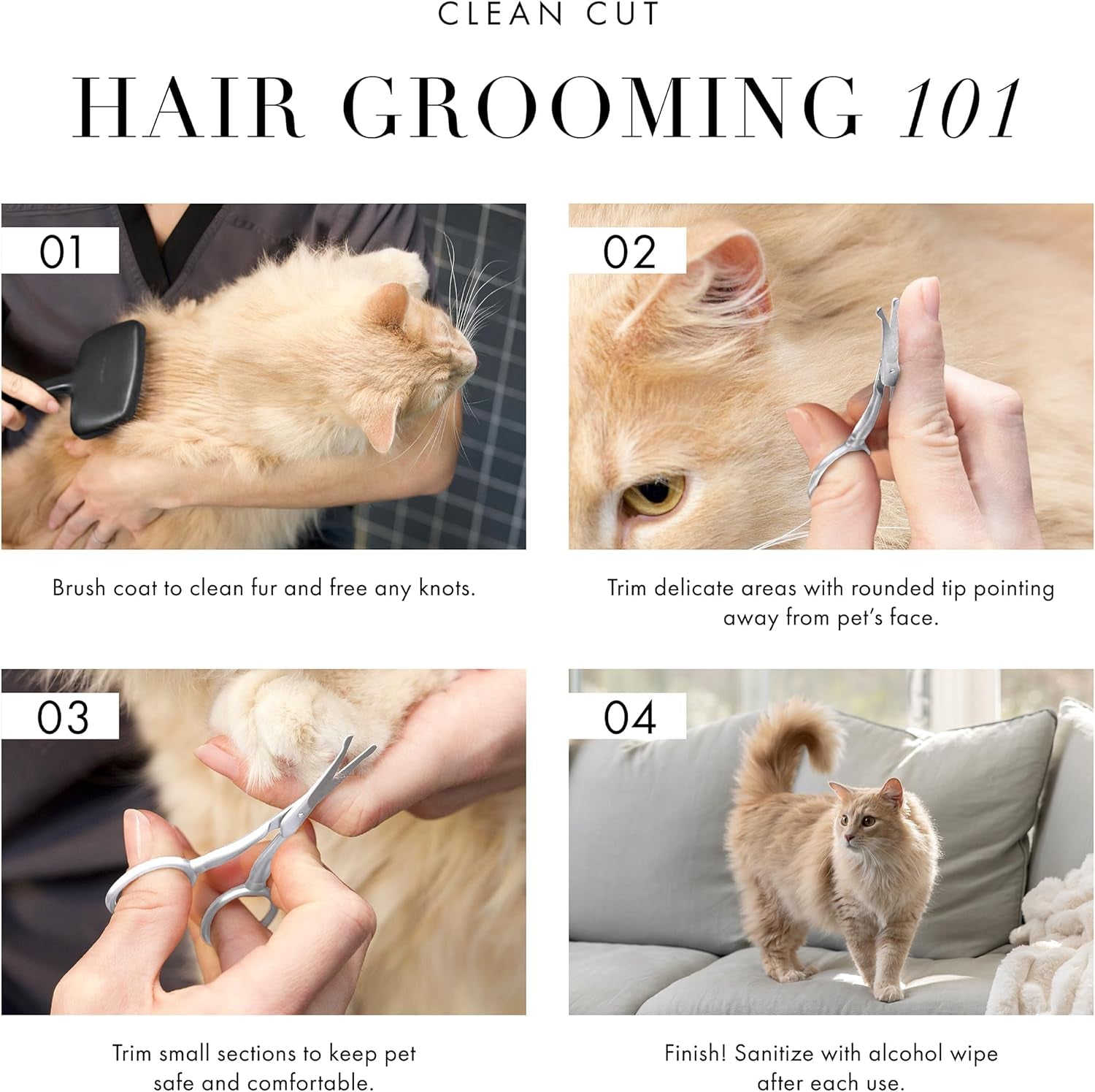 tweezerman-pet-grooming-scissors-rounded-tip-trimming-scissor-for-dogs-cats