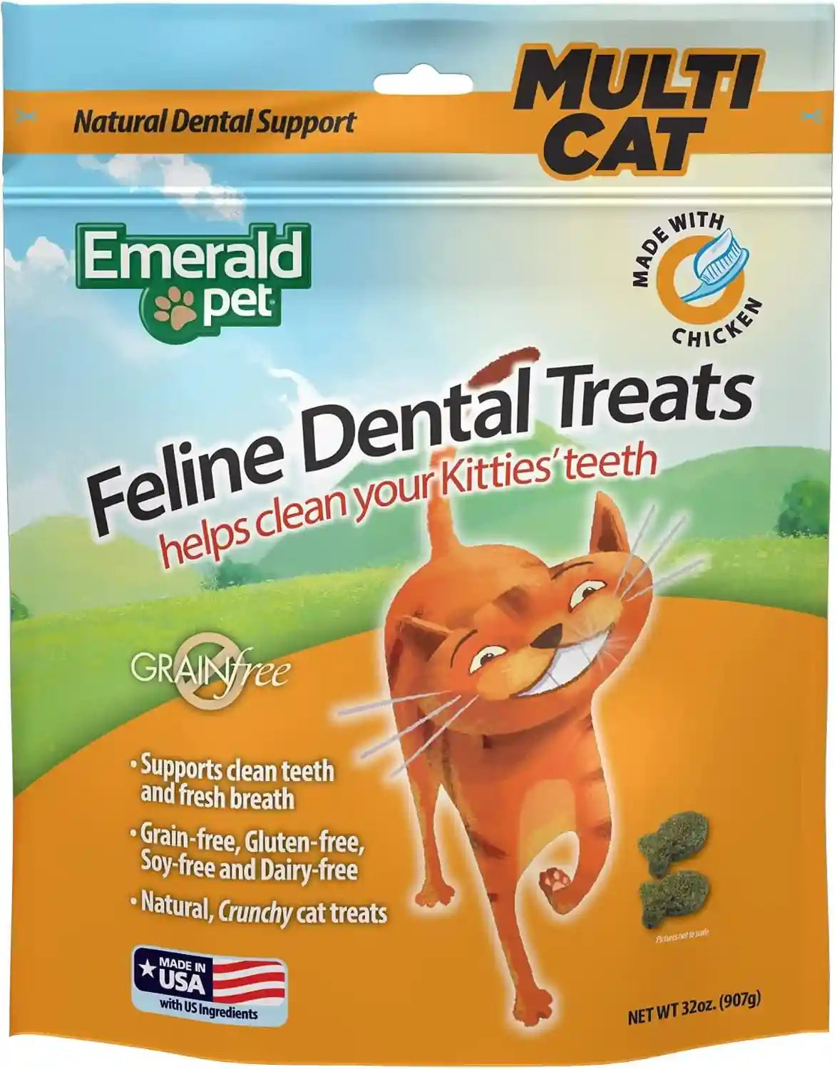 emerald-pet-grain-free-cat-dental-treats-with-chicken-crunchy-natural-dental-treats-for-cats-to-clean-teeth-freshen-breath-and-reduce-plaque-tartar-11-oz-tub