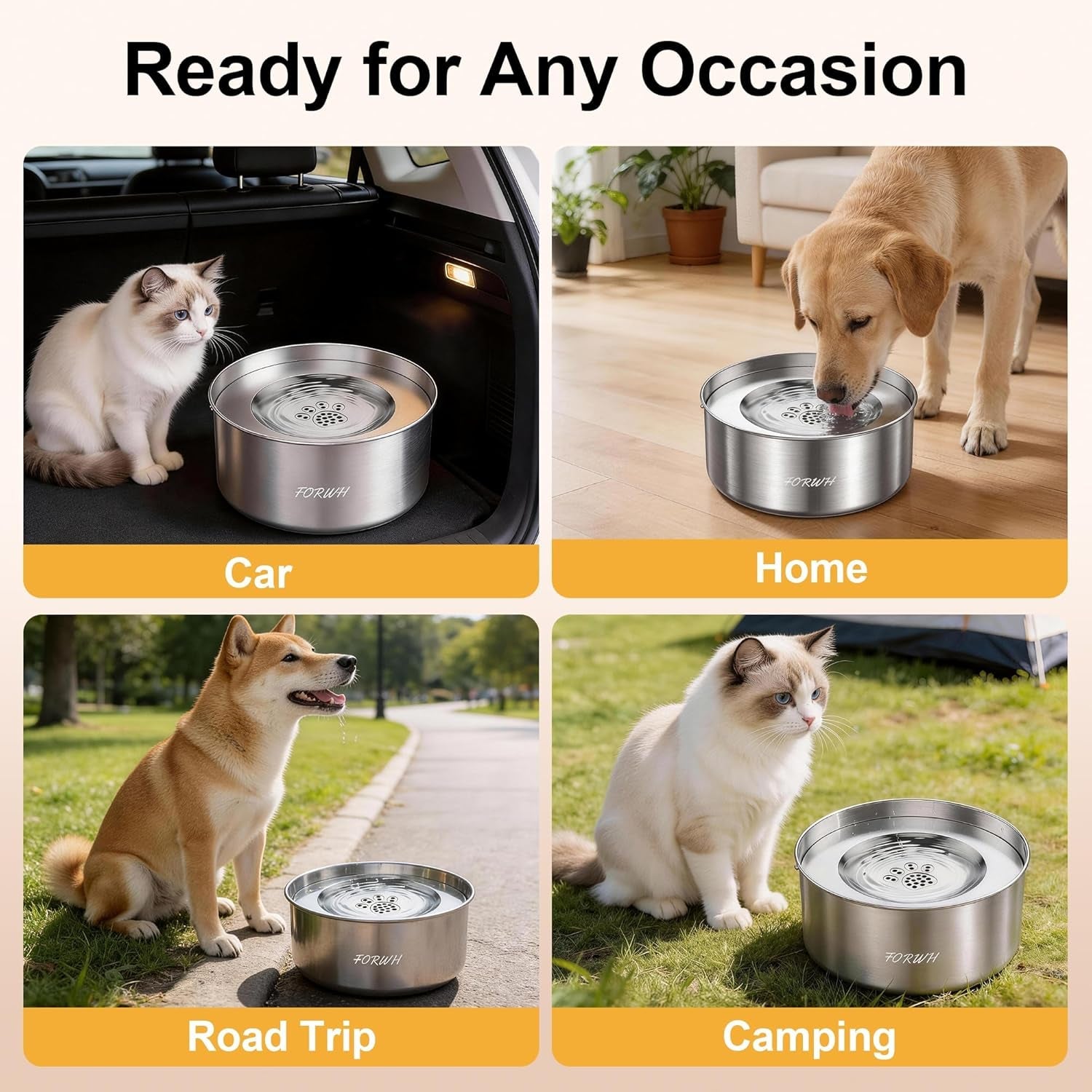 304-stainless-steel-dog-water-bowl-no-spill-101oz-3l-large-capacity-pet-water-dispenser-with-floating-disk-non-slip-slow-drink-feeder-for-cat-anti-gulping-splash-proof-for-travel-car-home
