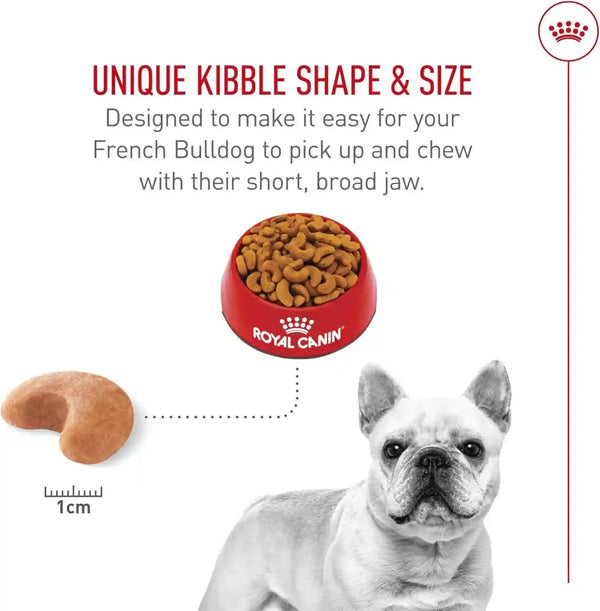 ROYAL CANIN Breed Health Nutrition French Bulldog Adult Dry Dog Food, 6 Lb Bag | Tailored Nutrition for Purebred Dogs, Specialized Kibble Shape, Supports Muscle Tone, 6 Pound Resealable Bag5