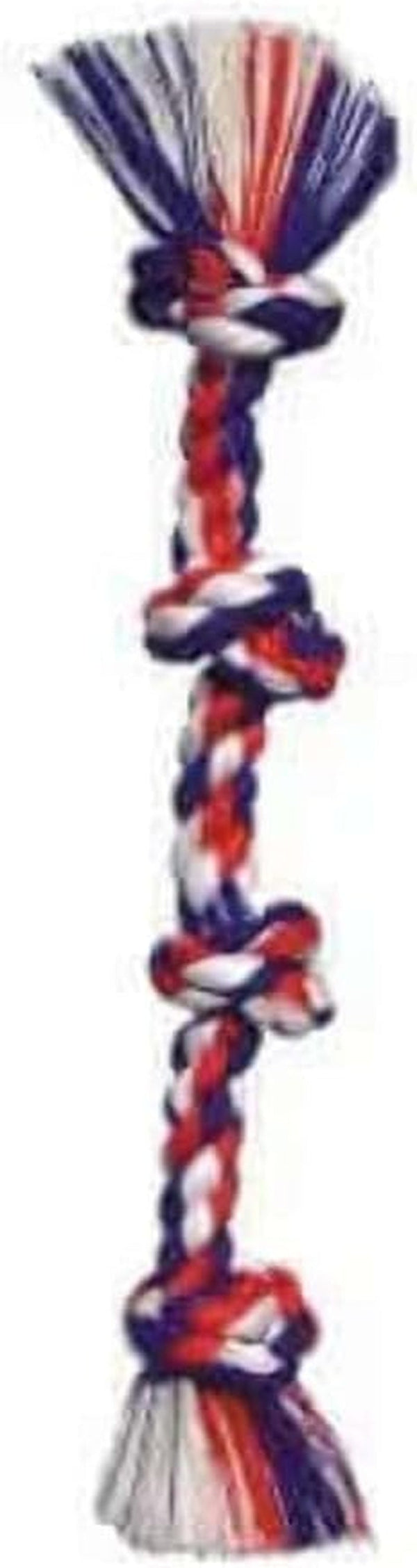 Mammoth Flossy Chews Color Rope Tug – Premium Cotton-Poly Tug Toy for Dogs – Interactive Rope– Dog Chew Toy, Assorted Colors9