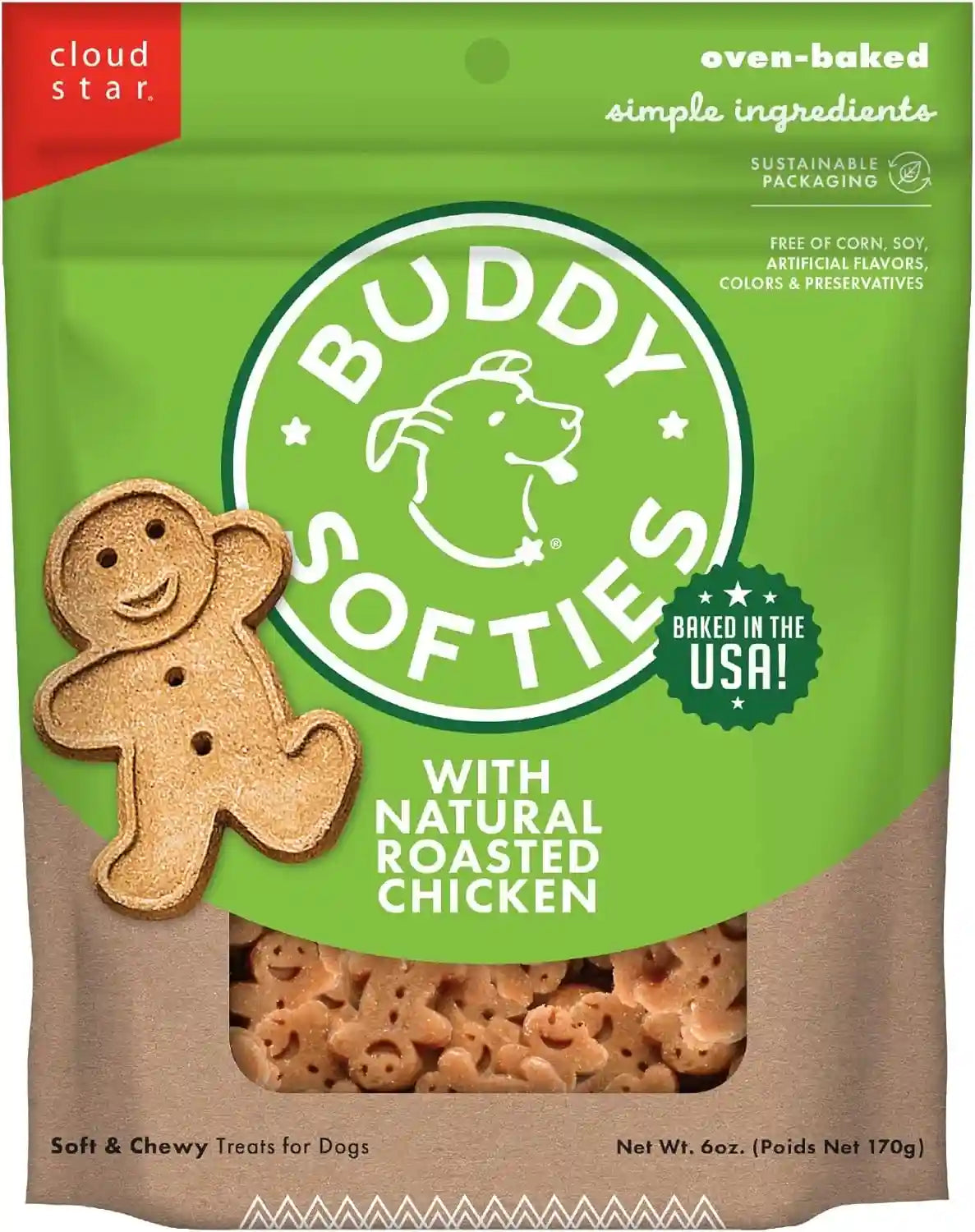 buddy-biscuits-softies-6-oz-bag-soft-chewy-natural-roasted-chicken-flavor-dog-treats-oven-baked-in-the-usa