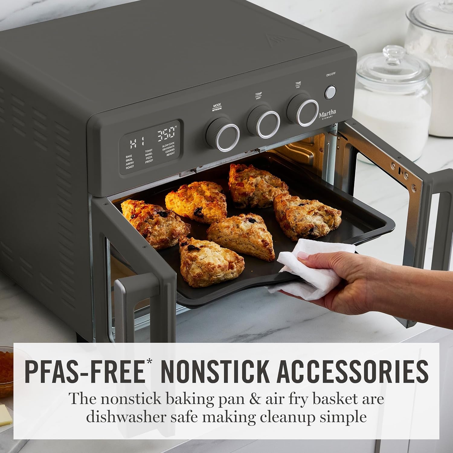 french-door-air-fryer-toaster-convection-oven-34qt-caviar-12-in-1-countertop-oven-bake-broil-roast-fits-12-pizza-dehydrate-air-fry-basket-oven-rack-rotisserie-black