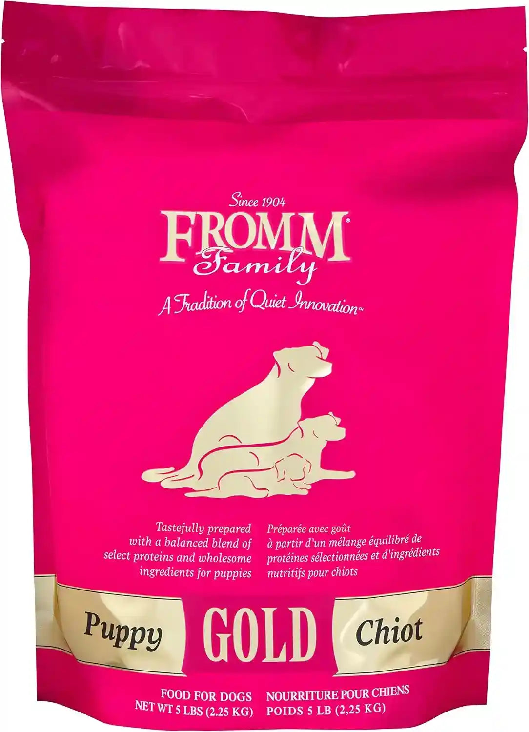 fromm-puppy-gold-premium-dry-dog-food-dry-puppy-food-for-medium-small-breeds-chicken-recipe-5-lb