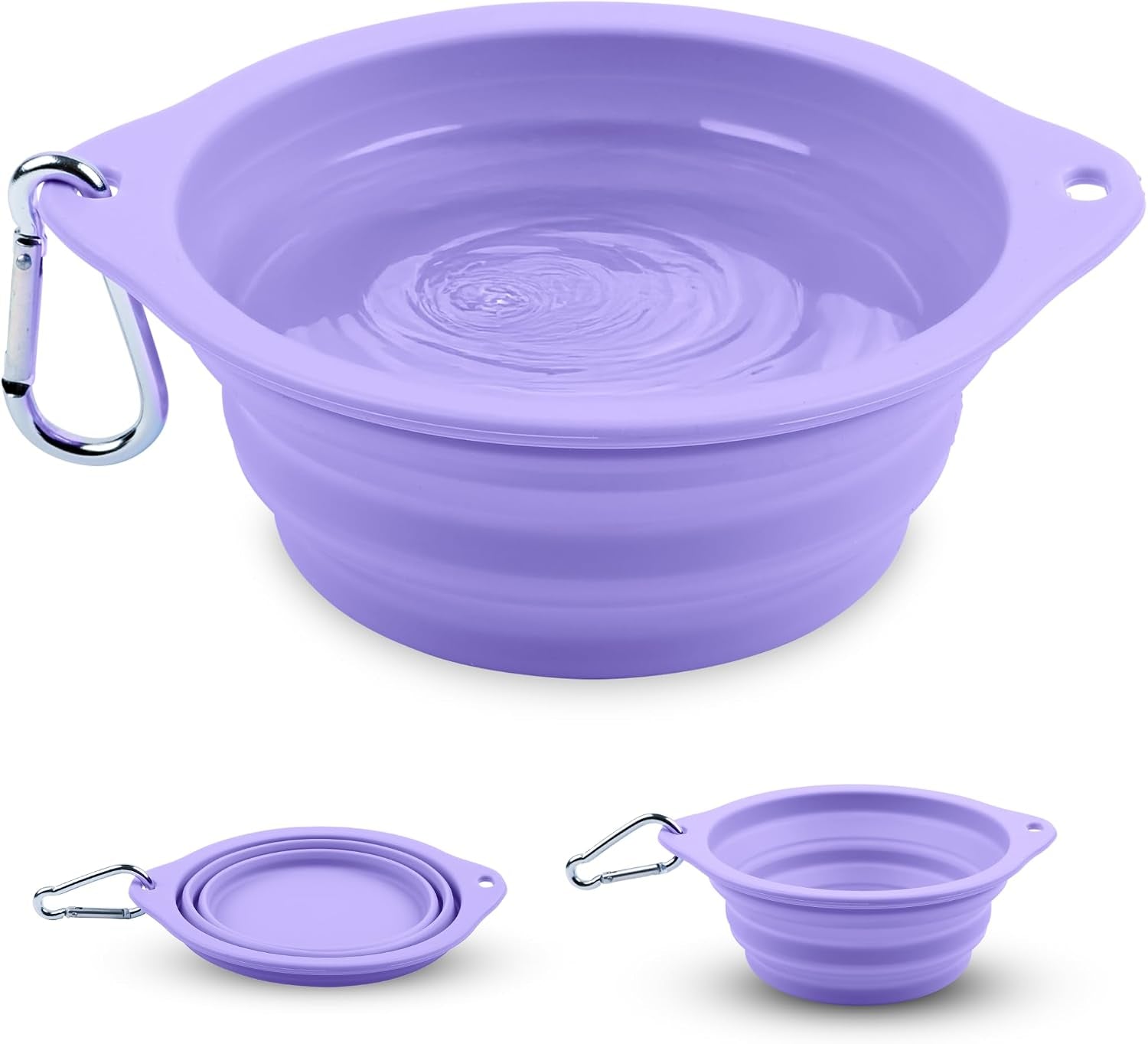 collapsible-dog-bowl-800ml-27-oz-portable-silicone-travel-water-bowl-for-dogs-with-carabiner-foldable-dishwasher-safe-hiking-camping-dog-essentials-outdoor-pet-feeding-blue
